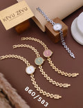 Heart Chain Bracelet Watch (860/583)