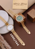 Luxury Crystal Bezel Watch (1000/544)