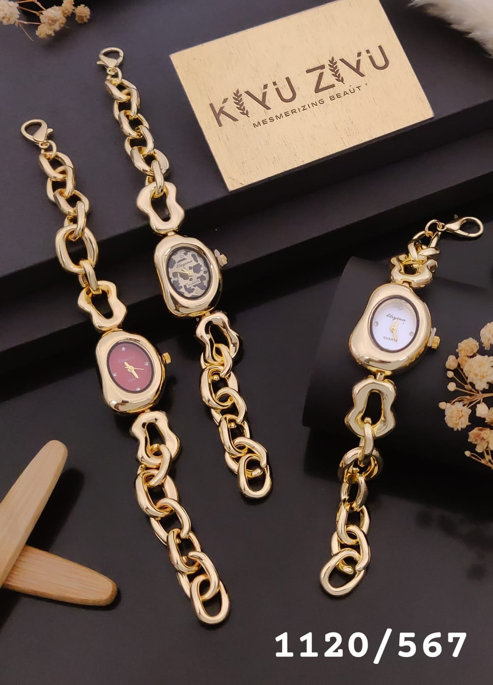 Premium Chain Link Watch (1120/567)