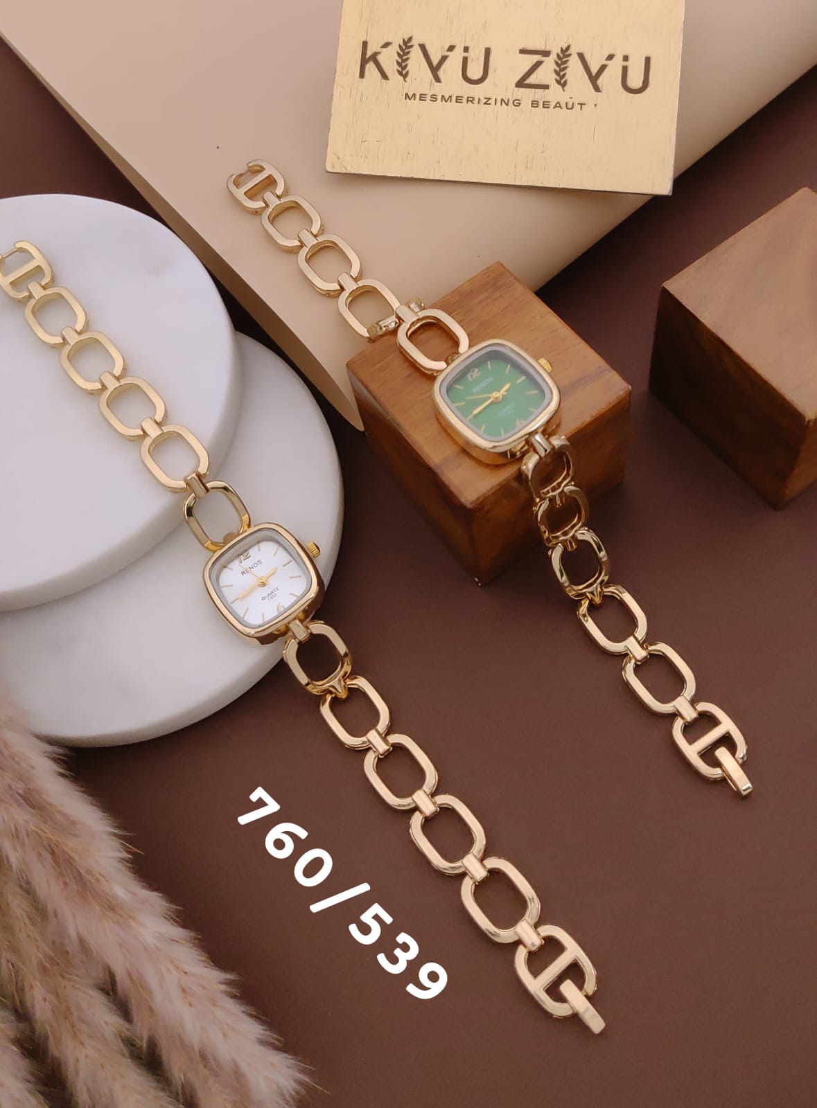 Oval Chain Link Bracelet Watch 760/539