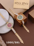 Round Crystal Dial Watch (1000/581)