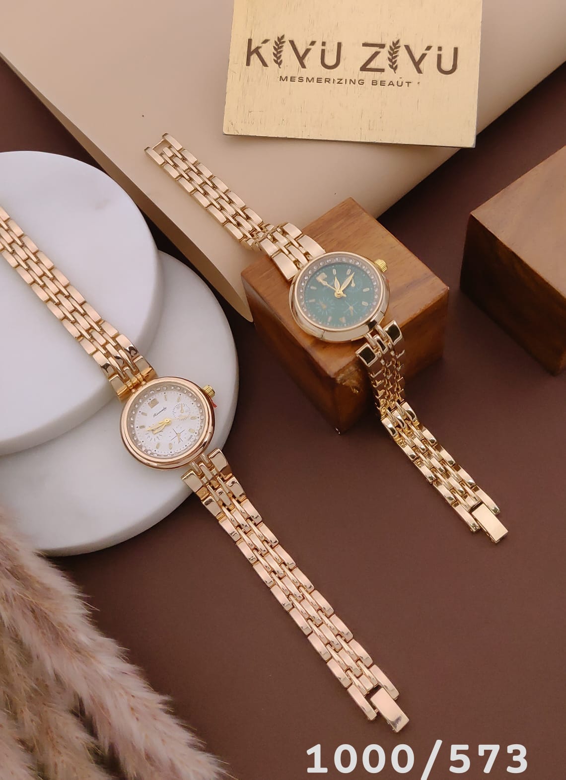Elegant Round Bracelet Watch (1000/573)