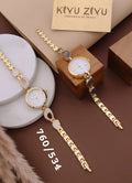 Heart Link Bracelet Watch (760/534)